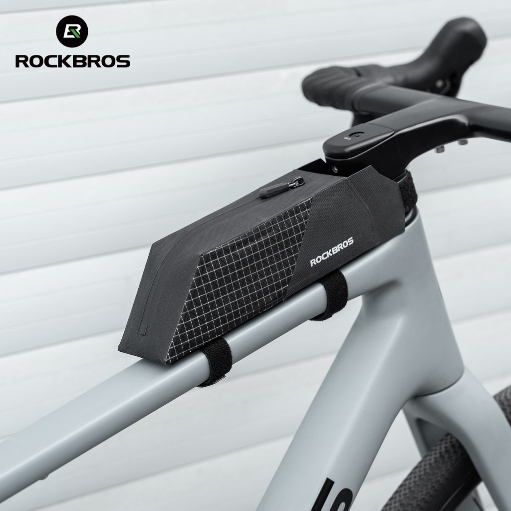 ROCKBROS 0.6L Túi đựng ống chống nước trên cùng Bảng hỗ trợ PP cứng Khung ổn định chống trầy xước có lưu trữ điện thoại cho xe đạp leo núi hoặc xe đạp đường trường
