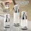 Chai nạp chân không PYCOU, Chai xịt có thể nạp lại 30ml / 60ml / 90ml, Chai đựng vàng bạc chống rò rỉ loại ép di động ngoài trời