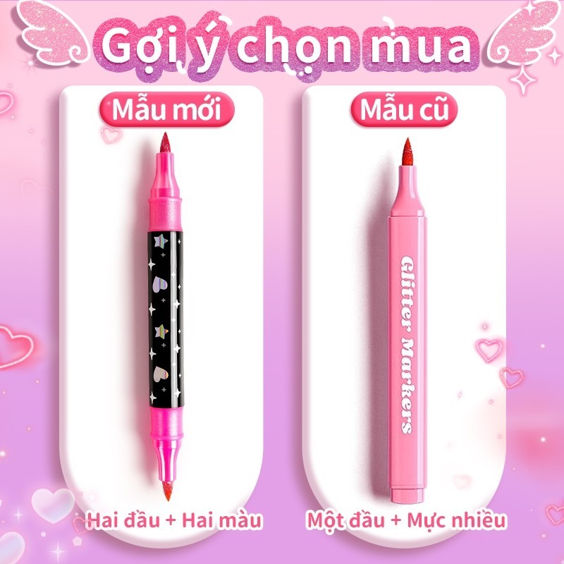 Bút dạ màu acrylic marker đầu cọ màu nước 48/96 màu cho bé học tập người lớn sáng tạo nghệ thuật
