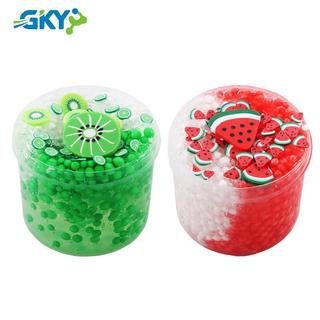 GKY Strawberry Cloud Crunchy Slime Kit Bóng Bọt Trái Cây Rắc Slime Đồ Chơi Quà Tặng Sinh Nhật Đảng Ủng Hộ Cho Bé Gái Và Bé Trai GKY