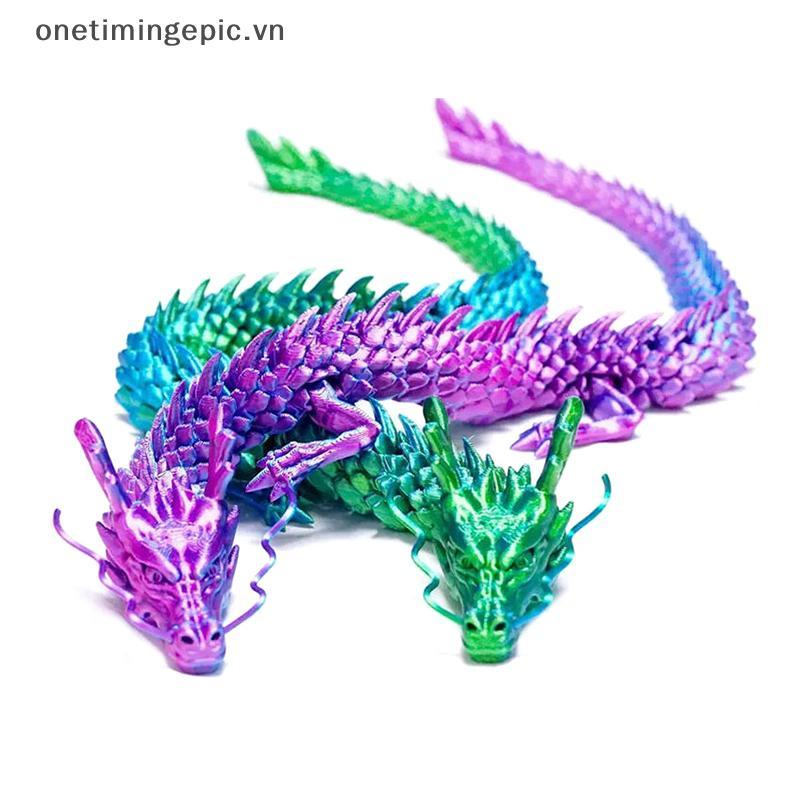 VFZ 3D In Hình Rồng Trung Quốc Toàn Thân Khớp Di Chuyển Được Nội Thất Nhà Trang Trí Trang Trí Đáng Thu Thập Đồ Chơi Sáng Tạo OTE