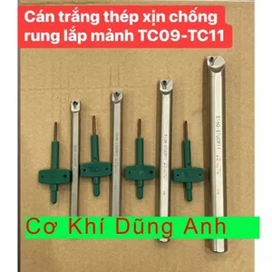 Cán tiện móc lỗ thép trắng chống rung móc lỗ cực ngon siêu bền lắp chip T09 - T11 (chip 1 mặt-TCMT)
