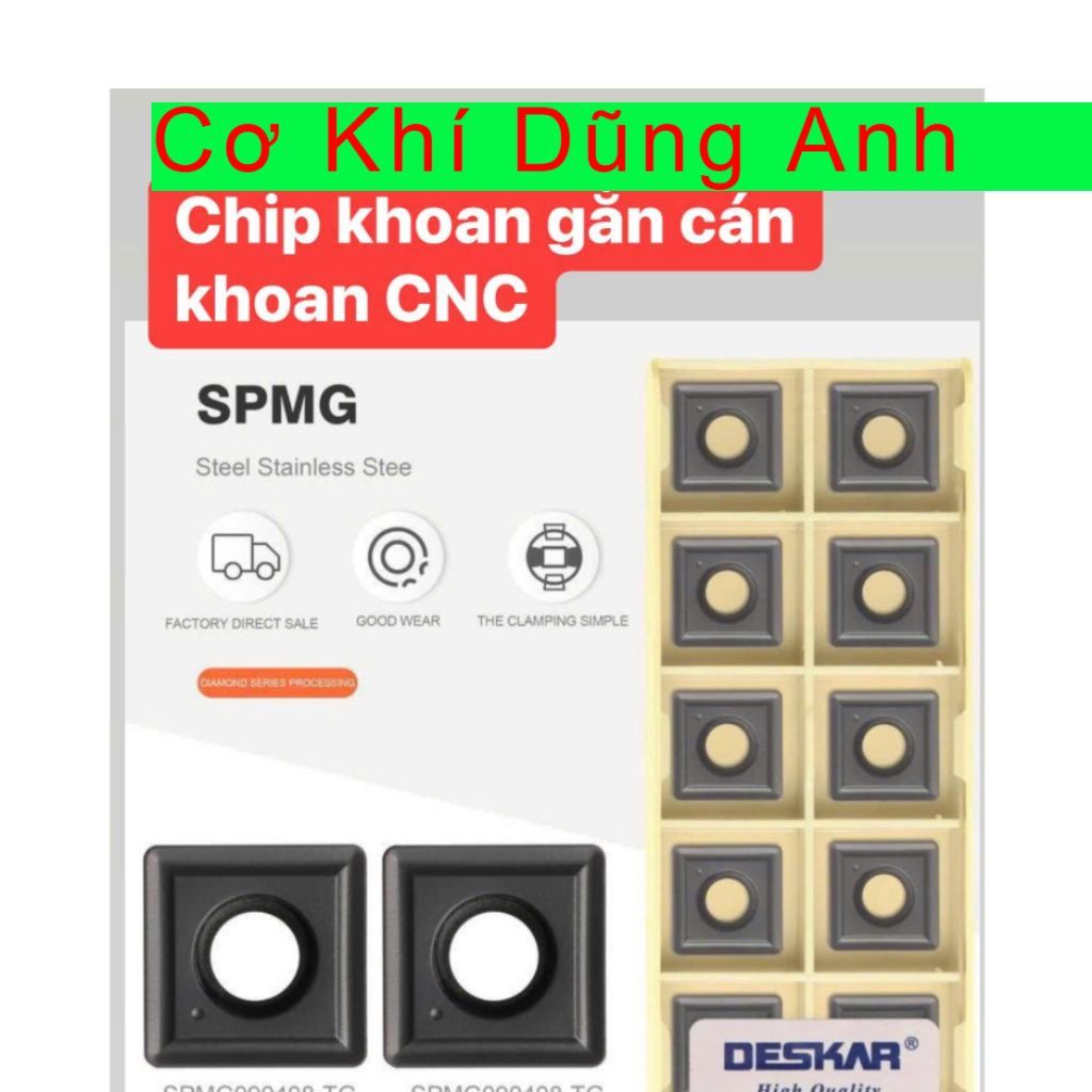 Chíp khoan SP dành cho cán khoan  gắn chip SP05 SP06 SP07 SP09 SP11