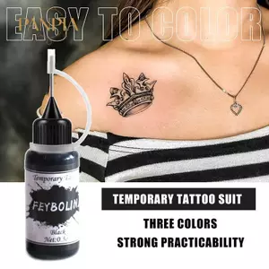PNPIA- Hình Xăm Tạm Thời Ấn Độ Henna Tattoo Ink Body Art Paint Bán Vĩnh Viễn Trang Điểm Sắc Tố Không Đau Lông Mày Kẻ Mắt Làm Đẹp Cung Cấp DIY