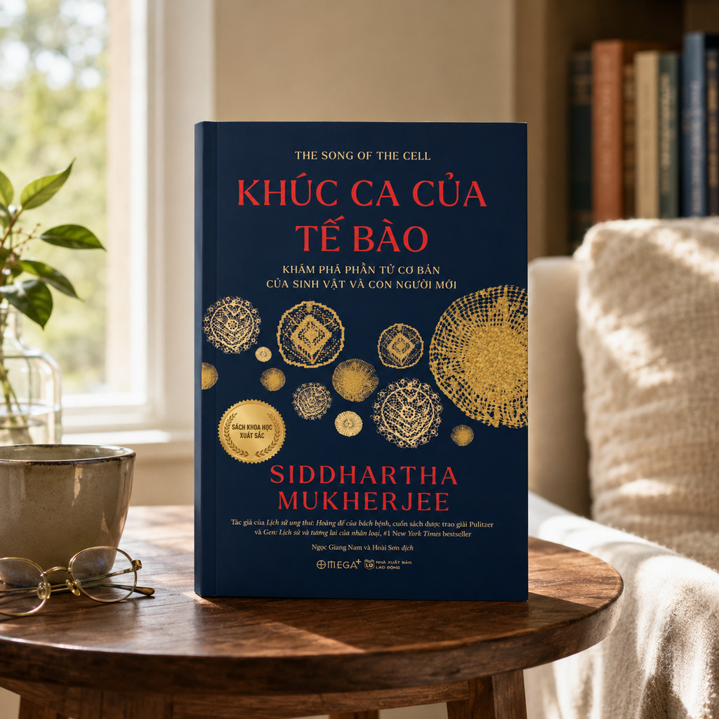 Sách - Khúc Ca Của Tế Bào - Siddhartha Mukherjee (Omega Plus)