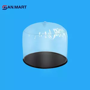 AN.MART Giá đỡ lạm phát không khí PVC bơm hơi Mũ trong suốt Hỗ trợ nắp hiển thị VN