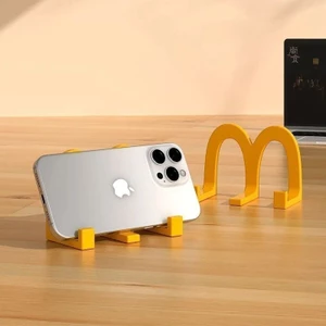 Giá đỡ điện thoại di động để bàn McDonald 's Sáng tạo Đồ trang trí nhỏ Văn phòng Kệ đa chức năng Học sinh Horizon