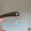 WHX-Hairpin {Cloud Double Thêu} Kẹp tóc ngắn 13cm Kẹp tóc bằng gỗ đàn hương chính hãng Thiết kế hai mặt Kẹp tóc cao cấp phù hợp thời trang