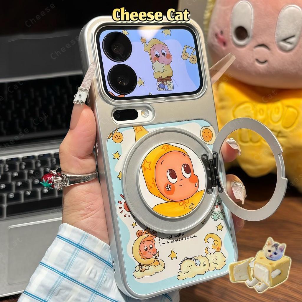 Ốp điện thoại bằng da xoay 360 độ Ngôi sao Twinkle cho iPhone 17 Pro Max 16 15 14 11 12 13 Pro Max Xs Max XR