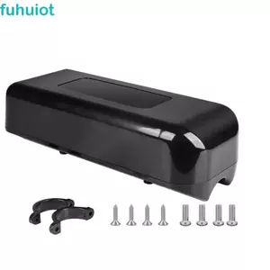 Vỏ điều khiển xe đạp điện FUHUIOT, có ốc vít Hộp điều khiển xe đạp điện 250x105x75mm, Hộp bảo vệ bằng nhựa ABS Bộ điều khiển xe đạp điện màu đen cho 1000-1500W