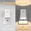 Đèn cảm ứng cơ thể DONOVANQQ, đèn ngủ LED cảm biến chuyển động tự động tắt, mini bật/tắt cho phòng ngủ