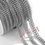 Dây chuyền Cuba bằng thép không gỉ PYCOU, Chiều rộng 5,5mm Chiều rộng 6,5mm Dây chuyền lề đường bằng thép không gỉ, Phong cách cổ điển Liên kết phẳng Chiều rộng 8mm Liên kết cáp DIY Dây chuyền làm đồ trang sức Làm vòng cổ DIY