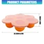 VIC Không Độc Hại 7 Phân Vùng Silicone Hộp Đựng Trẻ Sơ Sinh Có Nắp Chống Rò Rỉ Dung Tích Lớn Cho Trẻ Sơ Sinh Bữa Ăn Hộp Chuẩn Bị