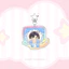 HT2 LOVE AND DEEPSPACE Acrylic Móc Khóa Hoạt Hình Anime Sillus Mặt Dây Chuyền Bền Cho Ba Lô Túi & Chìa Khóa TH2
