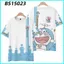 SY3 Doremon Áo Thun Nữ Tay Ngắn Top Unisex Cosplay Jingle Cat Dễ Thương Emoji Tee Người Lớn Đồ Họa Thường Ngày 3D Áo Sơ Mi Plus Kích Thước