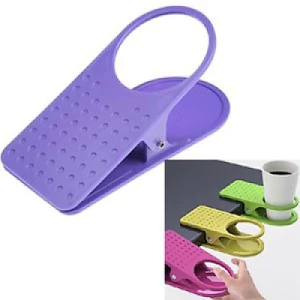 Sáng Tạo Hàn Quốc Lớn Để Bàn Cốc Nước Giá Đỡ Cốc Nhựa Văn Phòng Để Bàn Kẹp Trên Cốc Kẹp Lớn Kẹp