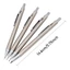 Bút chì soạn thảo GETVOW, Bút chì cơ 2B tích hợp, Bền 0,3 / 0,5 / 0,7 / 0,9 / 2.0mm Full Kim loại Vẽ bút chì nghệ thuật Phác thảo vẽ