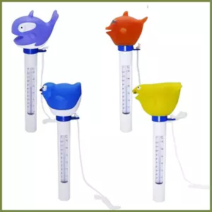 Máy Kiểm Tra Nhiệt Độ Bể Bơi Động Vật Hoạt Hình Dễ Đọc Máy Đo Nhiệt Độ Nước Bể Bơi Lớn Cho Trẻ Em Bé Gái Bé Trai kouvn