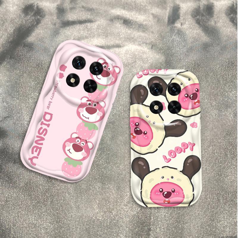 Thích hợp cho điện thoại thông minh Redmi Note 14 Pro 4G 5G 3D TPU mềm Lotso Bear Loopy Vỏ điện thoại chống sốc