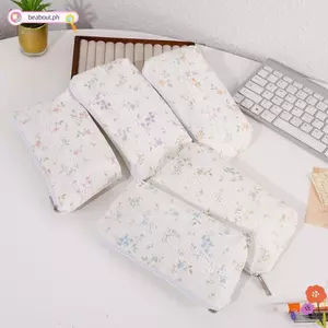 Bút chì BEABOUT, Túi đựng bút thiết kế ren hoa dung tích lớn, Túi đựng bút chì cầm tay phong cách Hàn Quốc
