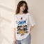GC1 BTS Chibi SWIM Áo thun cotton dày mùa hè Bangtan Kpop Fan Tee cho ARMY tee GC1