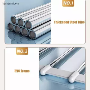 Móc treo quần bằng thép không gỉ Magic có thể gập lại Quần Ra để tiết kiệm tủ quần áo Thang không gian Móc treo tủ quần áo [VN]