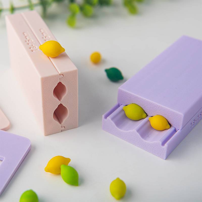 SWEET Mềm Gốm Đất Sét Polymer Khuôn 3D Nấm Chanh Hình Thoi Hạt Thiết Kế Hạt Con Lăn DIY Bông Tai Nelaces Trang Sức Làm n