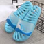 Bố Mẹ-Con Hoạt Hình Dép Nữ Hộ Gia Đình Tắm Rỗng Rò Rỉ Flip-Flops Đơn Giản Dày Nhà Phòng Tắm Cặp Đôi Dép