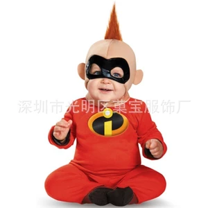 Incredibles 2 Jumpsuit Incredibles JACK COSPLAY JACK Jumpsuit Áo liền quần Odell