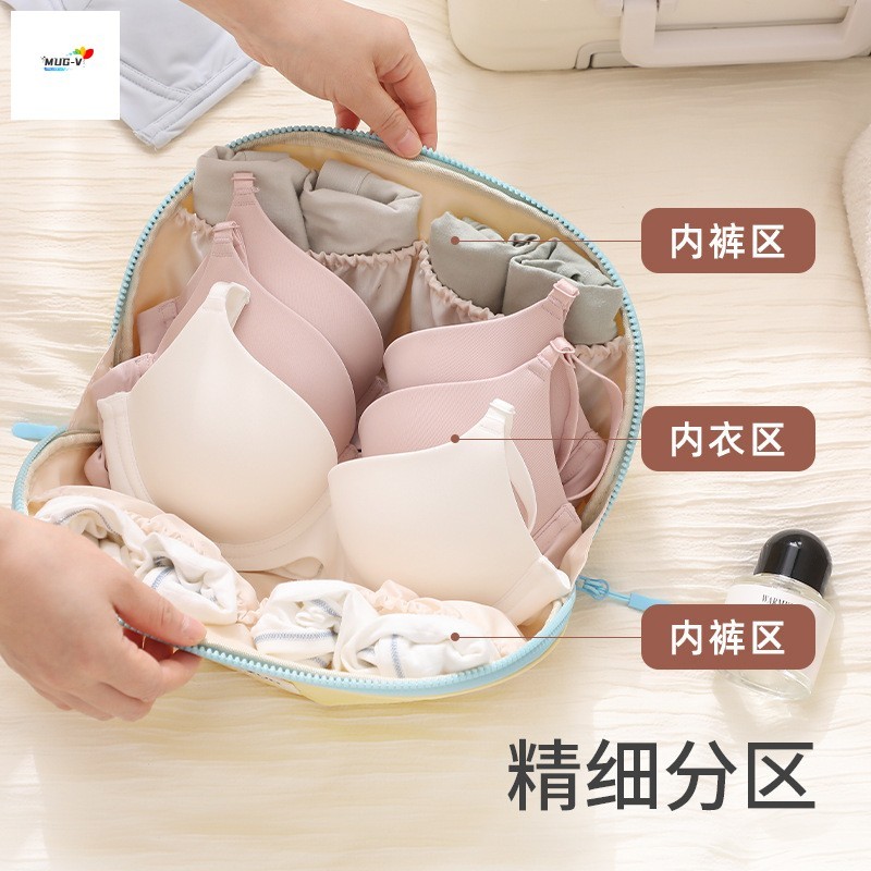 Túi đựng đồ lót du lịch - Dụng cụ sắp xếp 3 trong 1 di động cho tất