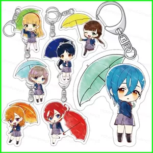HT3 LoveLive! Móc Khóa Anime Móc Khóa Acrylic Dễ Thương Túi Mặt Dây Chuyền Hoạt Hình Vtuber Shibuya Kano Tang Keke Người Hâm Mộ Bộ Sưu Tập G