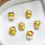 KT Hello Kitty Cát Vàng Vòng Tay Đính Hạt Vòng Tay Chuyển Hạt Hoạt Hình Dễ Thương DIY Phụ Kiện Phụ Kiện