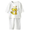 2026 Trẻ Em Mùa Hè Điều Hòa Quần Áo Ba Phần Tư Tay Loungewear Bé Trai Bé Gái Bé Mỏng Thoáng Khí Bộ Đồ Ngủ