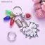 # HB # Sáng Tạo Nhiều Màu Sắc Hình Trái Tim Bóng Đèn Mặt Dây Chuyền Túi Quyến Rũ Tình Bạn Quà Tặng Băng Cassette Móc Khóa Dành Cho Nữ Nam Phụ Kiện.