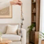 WANYEDI Chuông bò kim loại mộc mạc, Cấu trúc chịu thời tiết Tích hợp kim loại Clapper đay Dây treo chuông, Lễ hội kim loại 16,93in Treo trang trí treo tường tại nhà