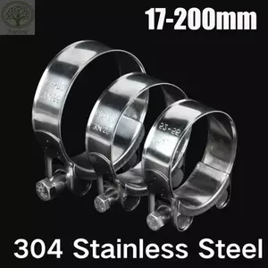 Kẹp ống AMLU, Kẹp ống thép không gỉ 304 mạnh mẽ, Kẹp ống T Bolt