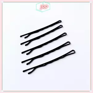 JRP 25 Chiếc 5.5cm Kẹp Tóc Nữ Kẹp Tóc Xoăn Sóng Cầm Kiểu Tóc Kẹp Tóc Nữ Bobby Chân Tạo Kiểu Phụ Kiện Tóc JRP