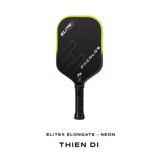 [Chính hãng] Vợt Pickleball Facolos EliteX Elongate bản đầu vuông Tardio sử dụng