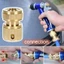Đầu nối nhanh vòi làm vườn bằng đồng nguyên chất - Lắp ống nước cho dụng cụ làm vườn