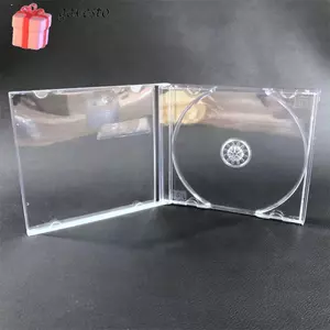 Hộp CD GAVESTO, DVD nhựa đĩa đơn, Hộp đựng CD trong suốt dày Rạp chiếu phim tại nhà