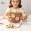 Túi dệt Mini mùa hè Springevenstar Girls Túi xách thời trang thủ công dành cho trẻ em Hoàn hảo cho chuyến đi trong ngày Springevenstar