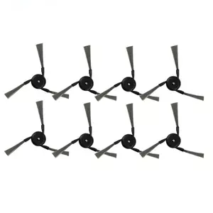 {WELV}Mova V50 Side Brush Angled Nylon Bristles Robust Plastic Hubs For Mova V50 Ultra