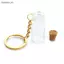 5 Chiếc Bình Thủy Tinh Mini Lọ Ống Nồi Nước Hoa Nút Chai Lọ Chúc Mặt Dây Chuyền Quyến Rũ [VN]
