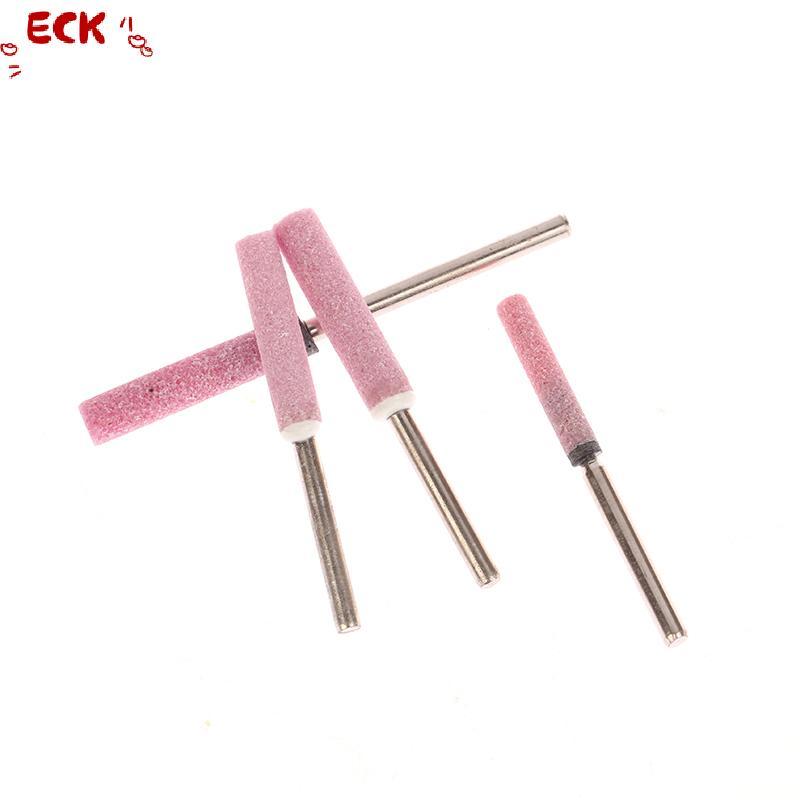 ECK 10 Chiếc Cưa Xích Mài Đá Tập Tin 4 / 4.8 / 5.5 / 6 Mm Dây Xích Cưa Mài Bộ Đánh Bóng Kim Loại Máy Mài Cưa Xích Đá HOT