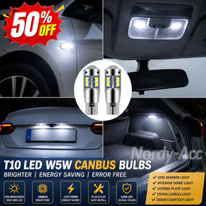 ĐÈN LED BULBS 12V Chip SMD CANBUS Không Lỗi Tiết Kiệm Năng Lượng Độ Sáng Cao Tự Động Đánh Dấu Bên Đèn Đỗ Xe Đa Năng Nội Thất Ô Tô Bóng Đèn Chiếu Sáng