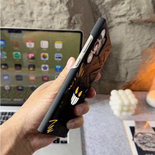 Ốp điện thoại cứng mờ “Graffiti Gengar ” cho Samsung S26 Ultra S25 S24 Ultra S25FE S24 FE S23 Ultra S22 S21 S20 A55 A56 A17 A15 A26 / Chống vân tay / Bọc nửa Vỏ Samsung
