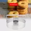 <cosyh>Round Cookie Cutter Stainless Steel 8.3 cm Single Piece Construction Baking Tool