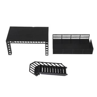 Any2Get5% tắt tỷ lệ 1 / 64 Khung thép Diorama Đế trưng bày Mô hình nền tảng hai tầng Mô hình cảnh nhà để xe ô tô Phụ kiện hiển thị cảnh