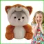 Chó Husky Thú Nhồi Bông Cuddly Biến Hình Búp Bê Husky Sang Trọng Đồ Chơi Gối Ngủ Nhẹ Nhàng Búp Bê Husky Mềm saixit2vn