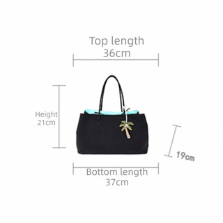 Túi Tote HOBBYIN, Túi đeo vai thông thường bằng Nylon, Túi xách dung tích lớn hợp thời trang chống nước chất lượng cao